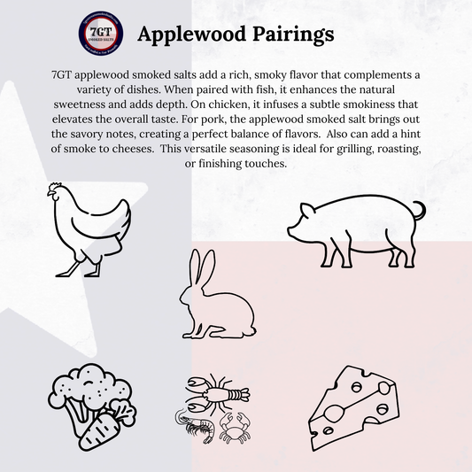 7GT Smoked Salt-Applewood (5oz)