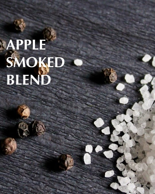 7GT Smoked Salt and Pepper Blend-Applewood, 1835 Bourbon Infused (6oz)