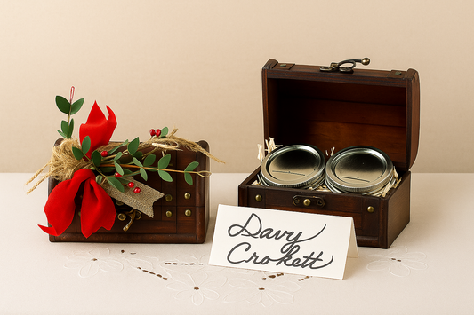 7GT CS1 Christmas Special: The Davy Crockett Gift Trunk Fruitwood *LIMITED EDITION*