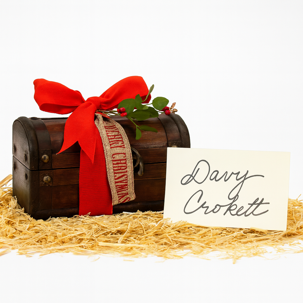 7GT Christmas Special: The Davy Crockett Gift Trunk Fruitwood *LIMITED EDITION*