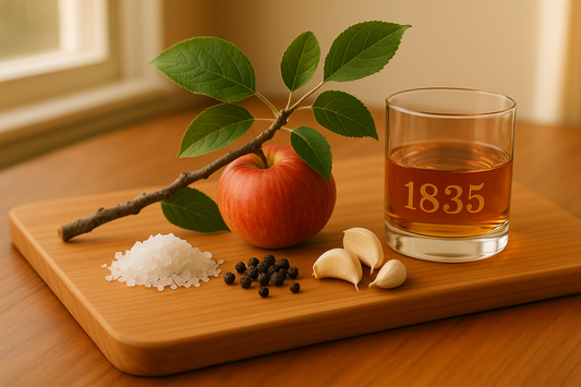 7GT SB3 Smoked Salt and Pepper and Garlic Blend-Applewood, 1835 Bourbon Infused (6oz)