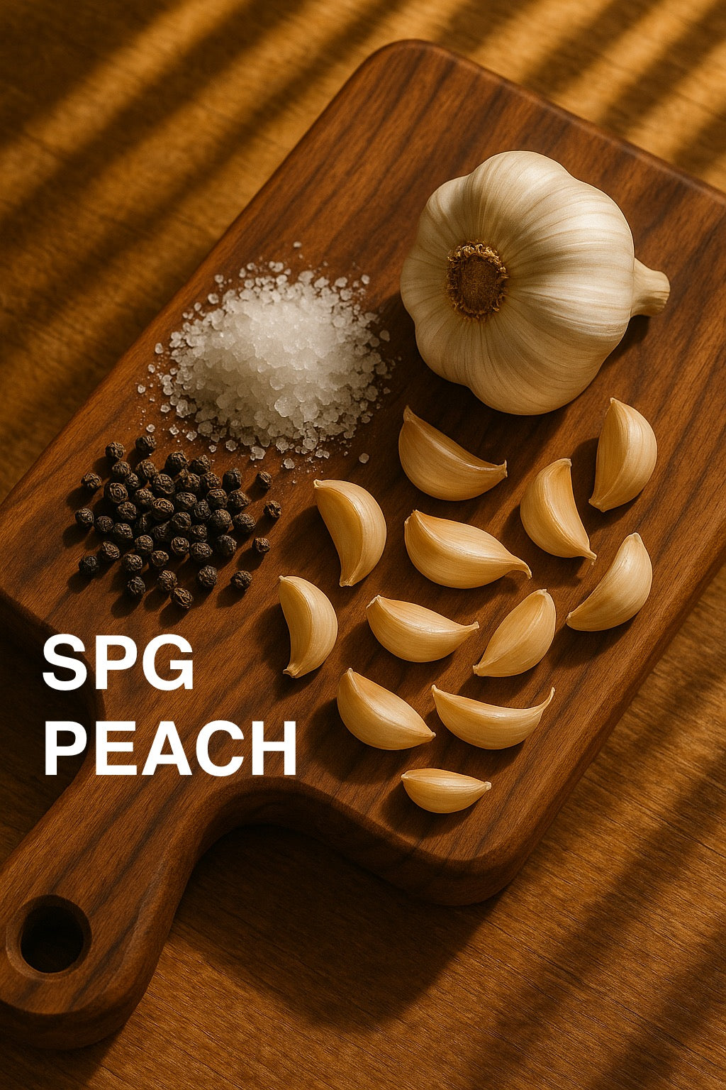 7GT Smoked Salt, Pepper & Garlic Blend-Peach (6oz)