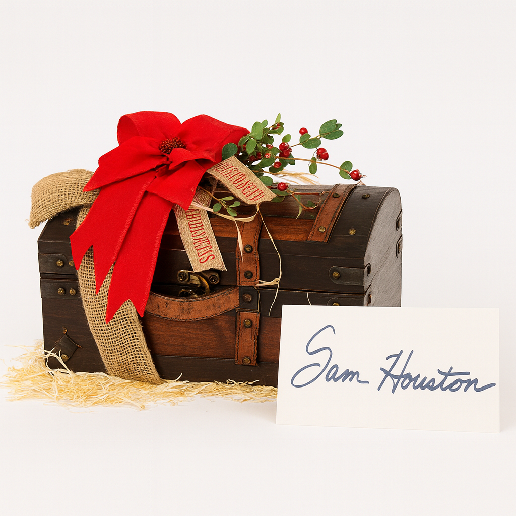 7GT CS4 Christmas Special: The Sam Houston Gift Trunk  SPG, SPL & SPO in Mesquite, Pecan, Oak, Apple & Cherry *LIMITED EDITION*