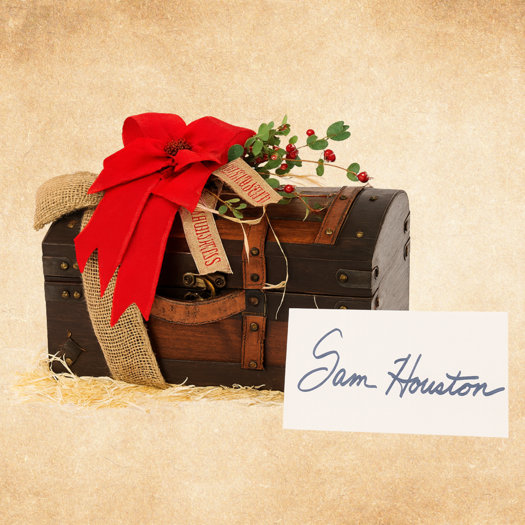 7GT Christmas Special: The Sam Houston Gift Trunk  SPG, SPL & SPO in Mesquite, Pecan, Oak, Apple & Cherry *LIMITED EDITION*